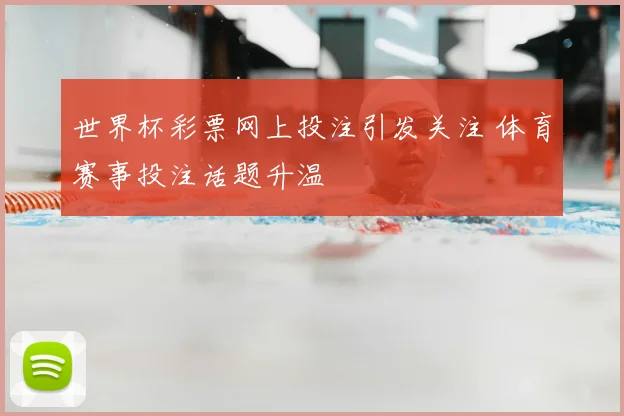 世界杯彩票网上投注引发关注 体育赛事投注话题升温